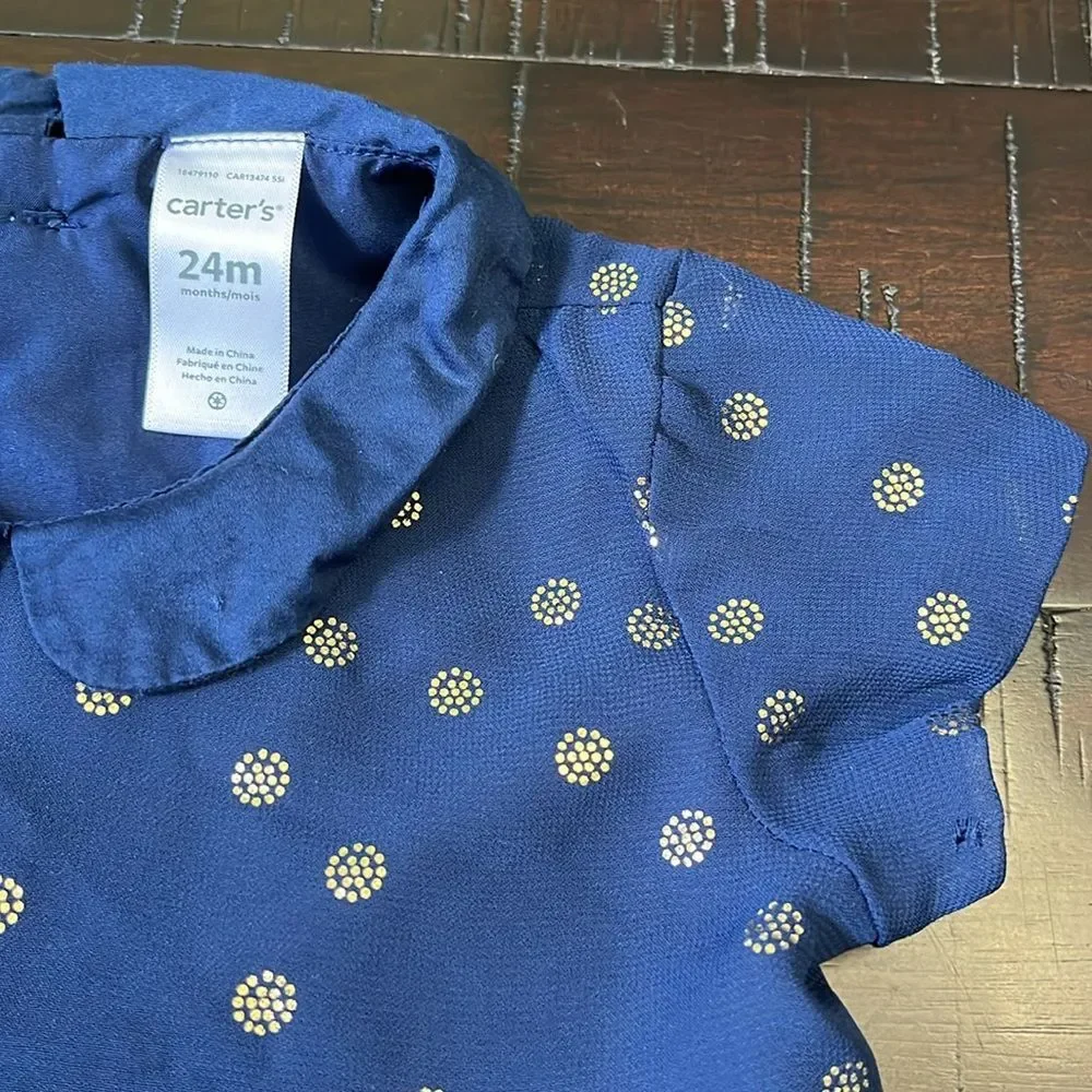 Carter's Baby girl 24mo dress bundle x2